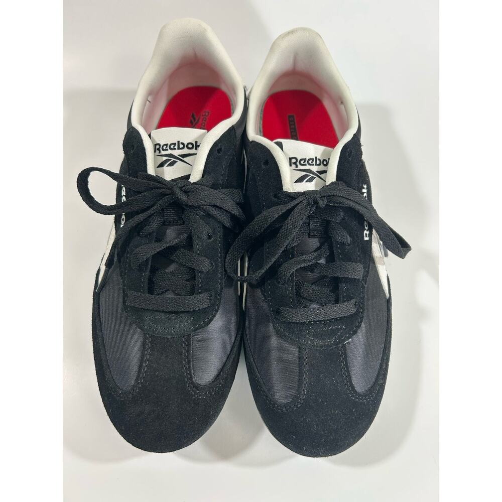 Reebok World 70 30309WBCC Black White Red Running Shoe Sneaker Size 8 - Picture 2 of 7
